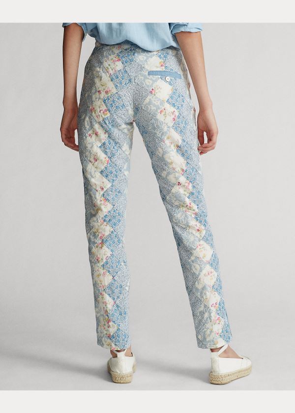 Ralph Lauren Patchwork Bavlněné Pant Viacfarebný | tEoJdgNO