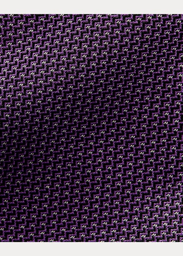 Ralph Lauren Patterned Silk Tie Růžové | fZYZ6IdK