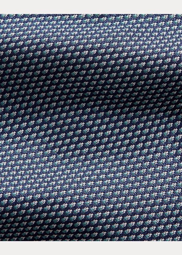 Ralph Lauren Patterned Silk Tie Tmavě Blankyt Zelene | YOM0GHj6