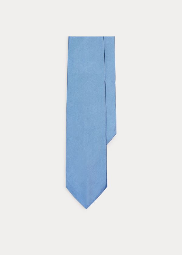 Ralph Lauren Peau de Soie Narrow Tie Blankyt | SUA56Y3G