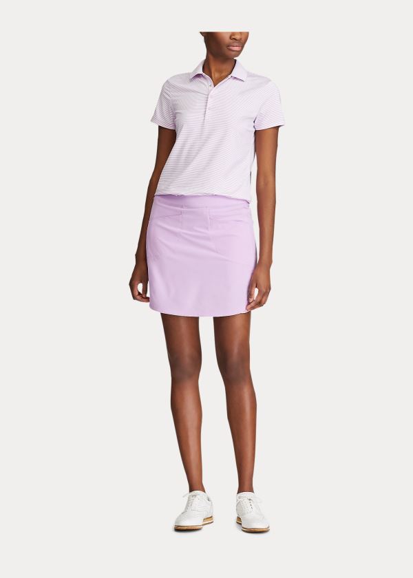 Ralph Lauren Perforated Stretch Golfové Skort Fialové | C0kSZf30
