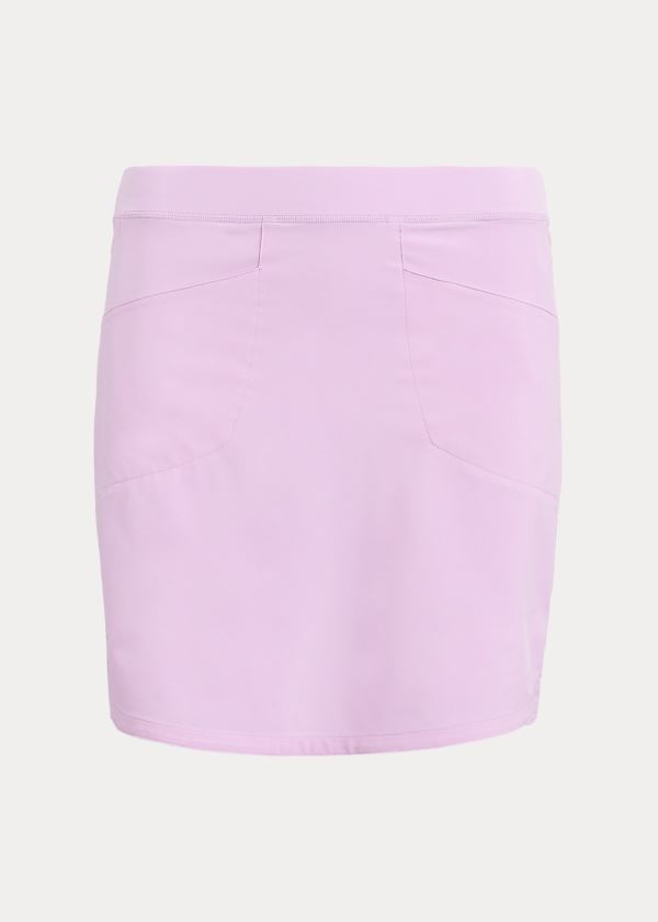 Ralph Lauren Perforated Stretch Golfové Skort Fialové | C0kSZf30