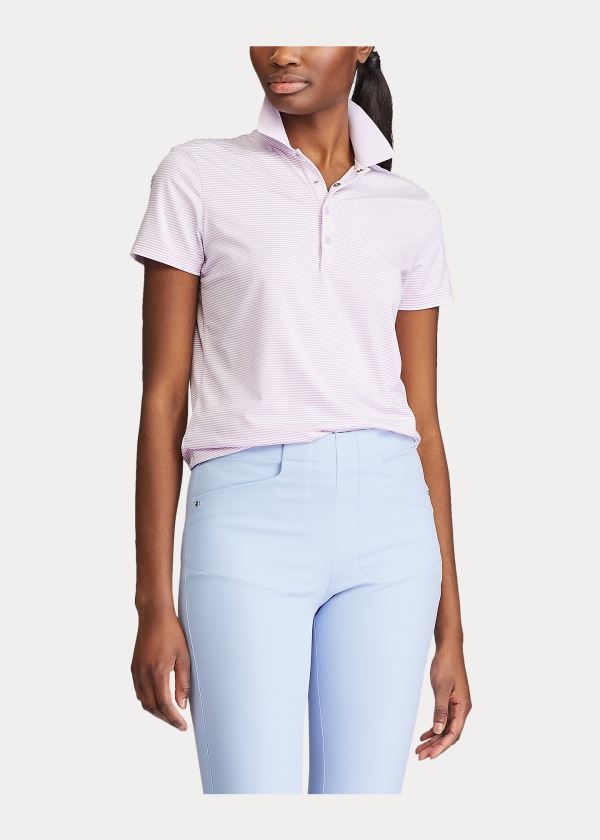 Ralph Lauren Performance Golfové Polo Fialové Bílé | fD5H1Z3q