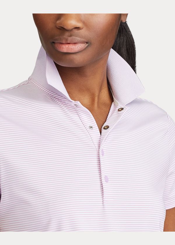 Ralph Lauren Performance Golfové Polo Fialové Bílé | fD5H1Z3q