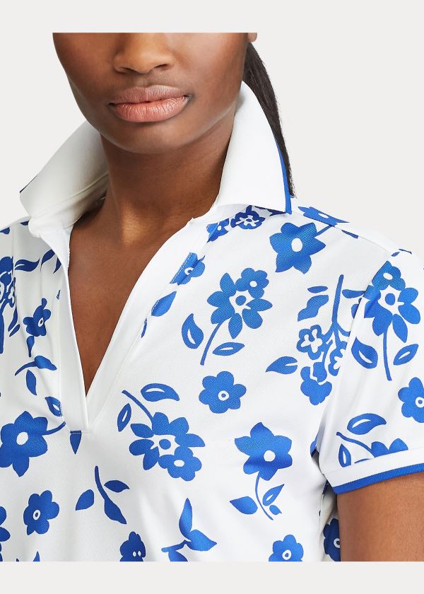 Ralph Lauren Performance Golfové Polo Shirt Bílé | vqo5r58E