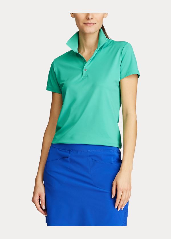 Ralph Lauren Performance Golfové Polo Zelene | mCEpmGMG