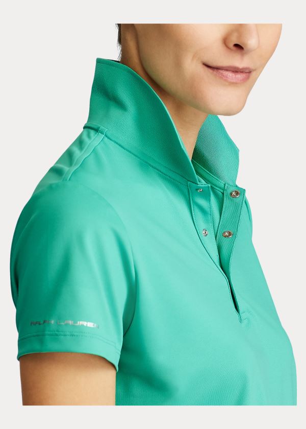 Ralph Lauren Performance Golfové Polo Zelene | mCEpmGMG