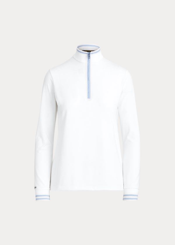 Ralph Lauren Performance Golfové Pullover Bílé | kXW1zqei