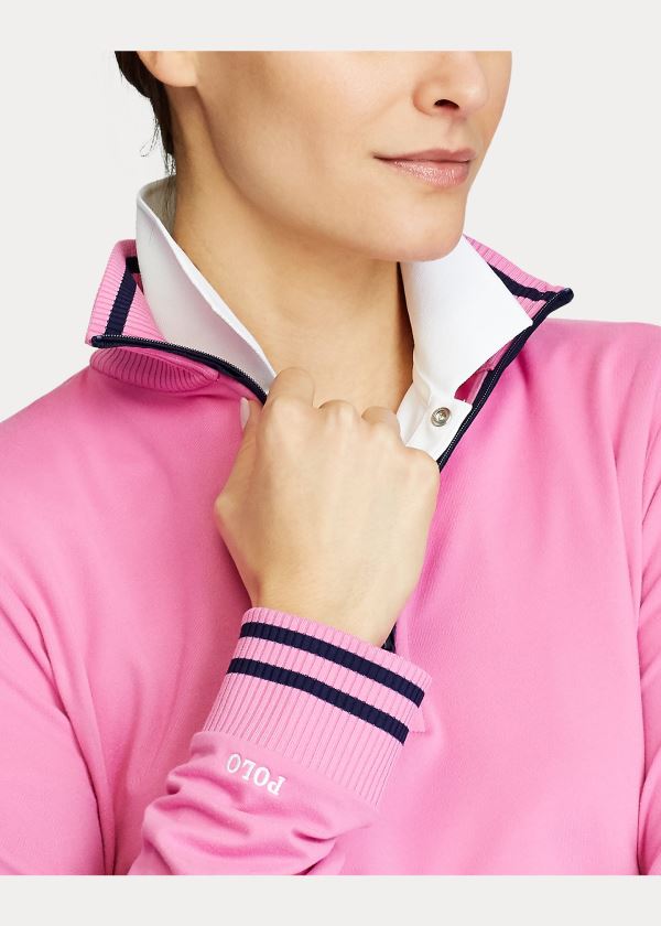 Ralph Lauren Performance Golfové Pullover Růžové | r8cSA4ex