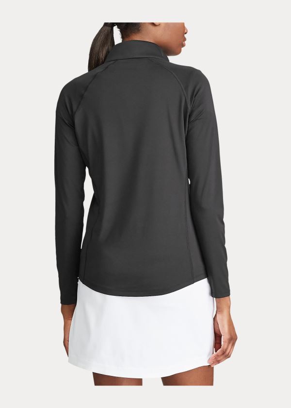 Ralph Lauren Performance Golfové Quarter-Zip Černé | DCbPY5hW