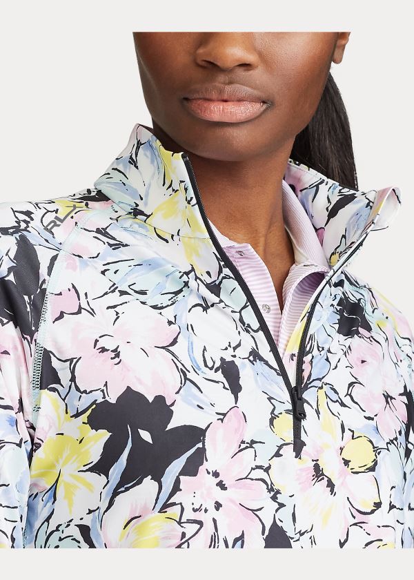 Ralph Lauren Performance Golfové Quarter-Zip Kytičkované | gft9foua