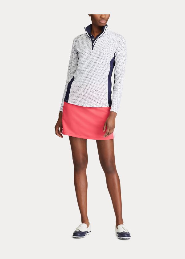 Ralph Lauren Performance Golfové Quarter-Zip Bílé Viacfarebný | hQq5Hcbe
