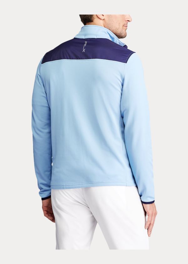 Ralph Lauren Performance Hybridní Pullover Blankyt | Rb1b8dMb