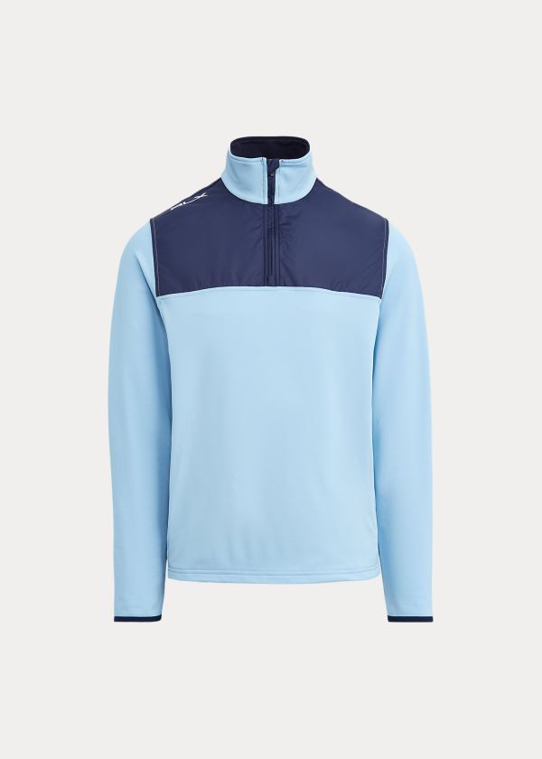 Ralph Lauren Performance Hybridní Pullover Blankyt | Rb1b8dMb