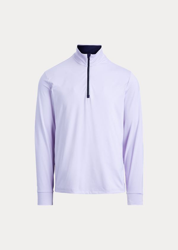 Ralph Lauren Performance Jersey Pullover Světle Fialové | HabX0fJg
