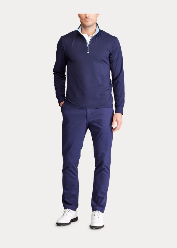 Ralph Lauren Performance Jersey Pullover Tmavě Blankyt | We2KtouY