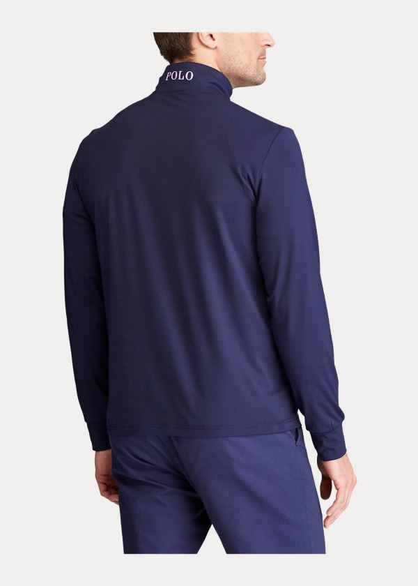 Ralph Lauren Performance Jersey Pullover Tmavě Blankyt | We2KtouY