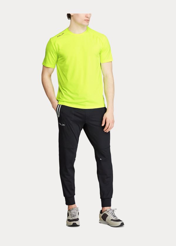 Ralph Lauren Performance Jersey T-Shirt Zelene | Ql2TBwrQ