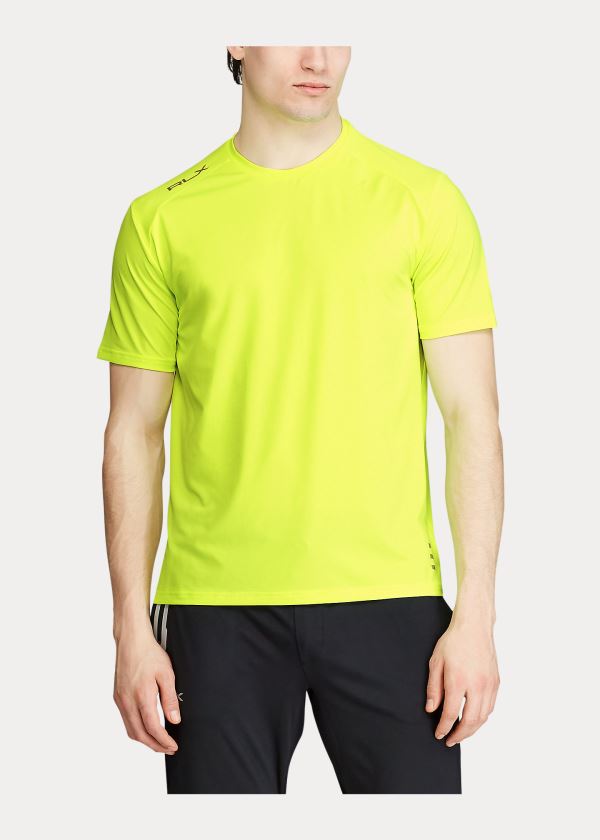 Ralph Lauren Performance Jersey T-Shirt Zelene | Ql2TBwrQ