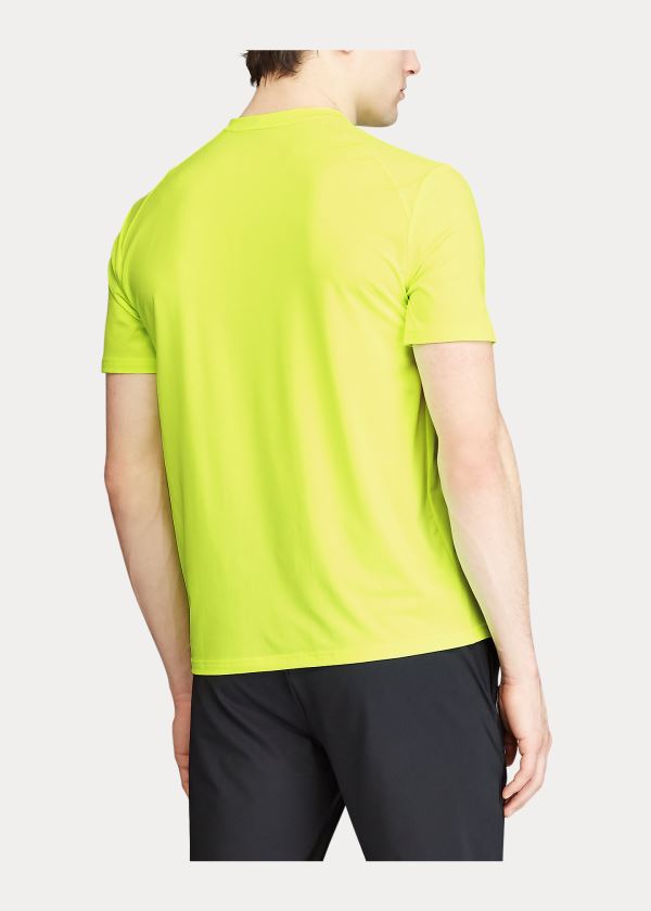 Ralph Lauren Performance Jersey T-Shirt Zelene | Ql2TBwrQ