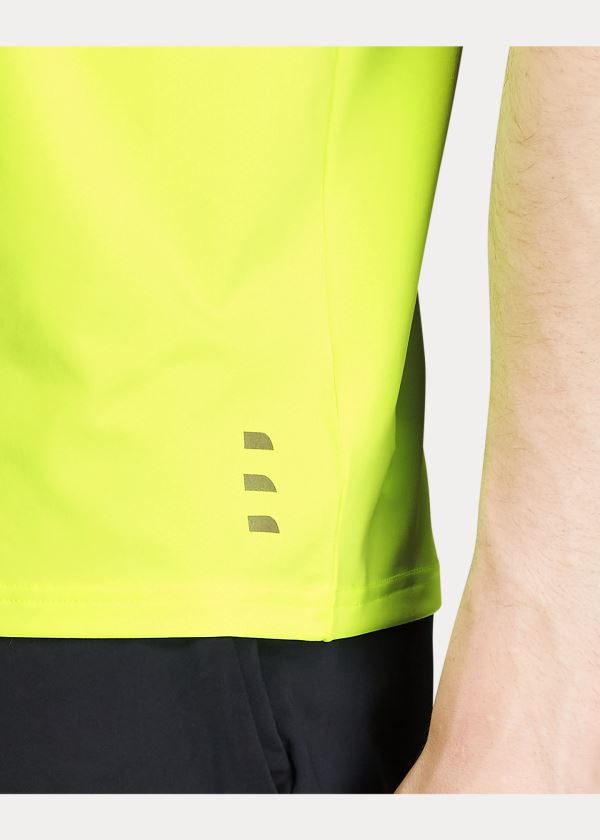 Ralph Lauren Performance Jersey T-Shirt Zelene | Ql2TBwrQ