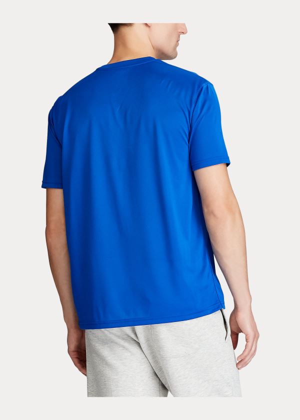 Ralph Lauren Performance Jersey T-Shirt Blankyt Královská Modrá | oB0mlNo6
