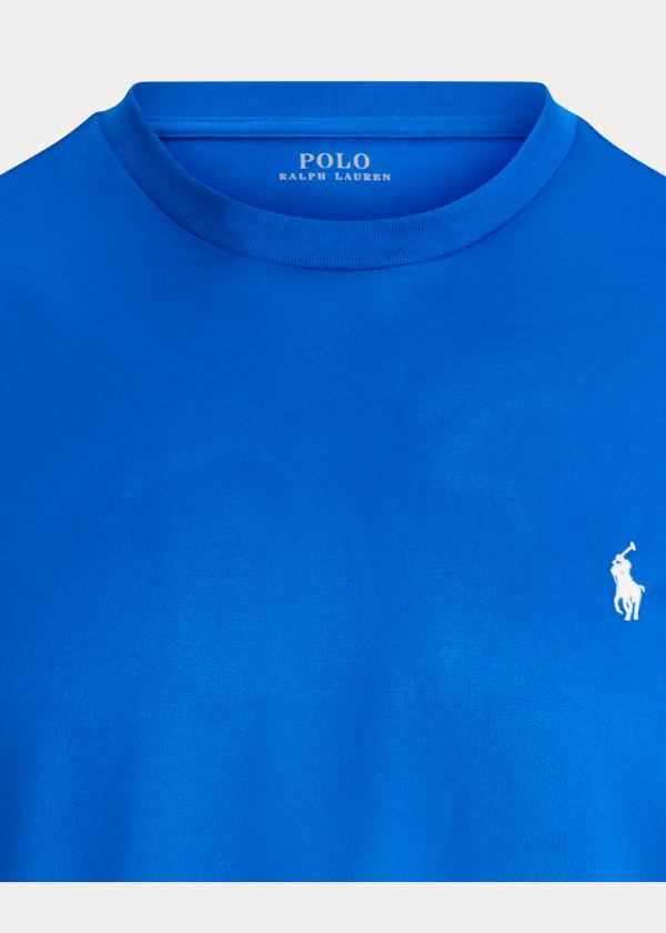 Ralph Lauren Performance Jersey T-Shirt Blankyt Královská Modrá | oB0mlNo6