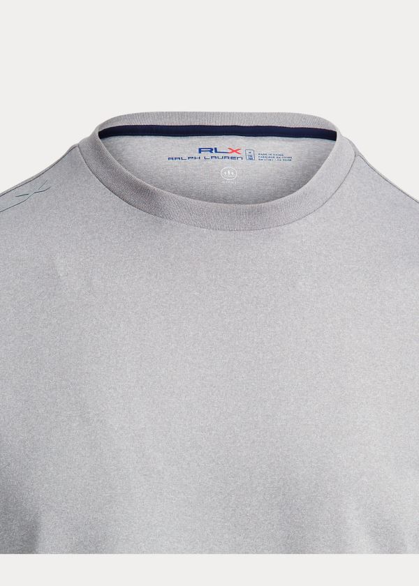 Ralph Lauren Performance Jersey T-Shirt Šedé | pFK3vMqr