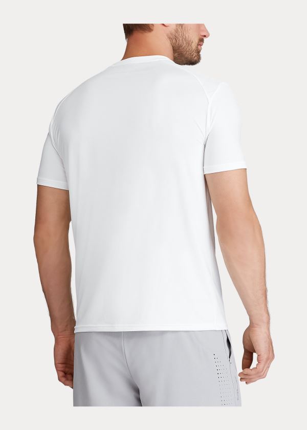 Ralph Lauren Performance Jersey T-Shirt Bílé | wfKH4S7I