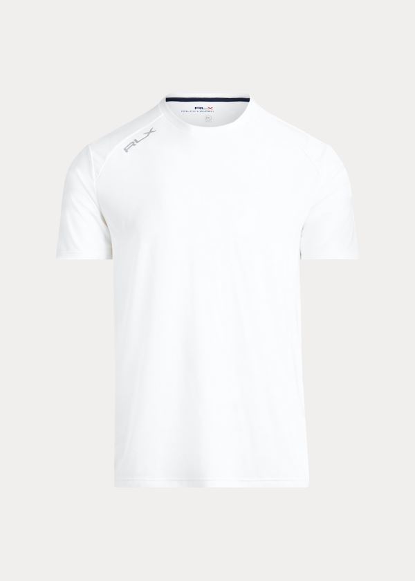 Ralph Lauren Performance Jersey T-Shirt Bílé | wfKH4S7I