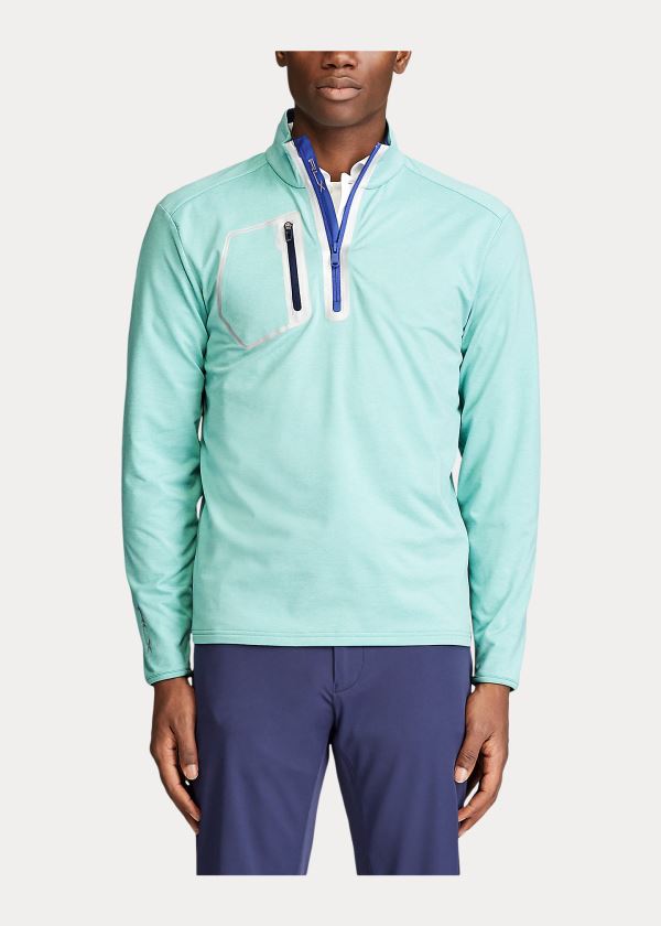 Ralph Lauren Performance Stretch Pullover Zelene | sC0WLkUl