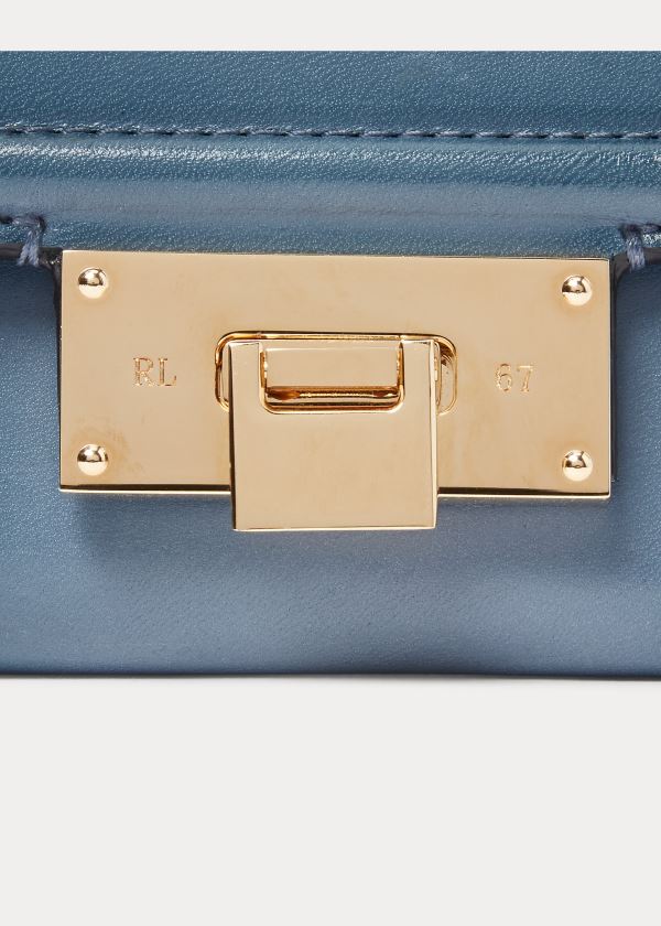 Ralph Lauren Petite Hinge-Lock Wallet Blankyt | EMPR1v4D