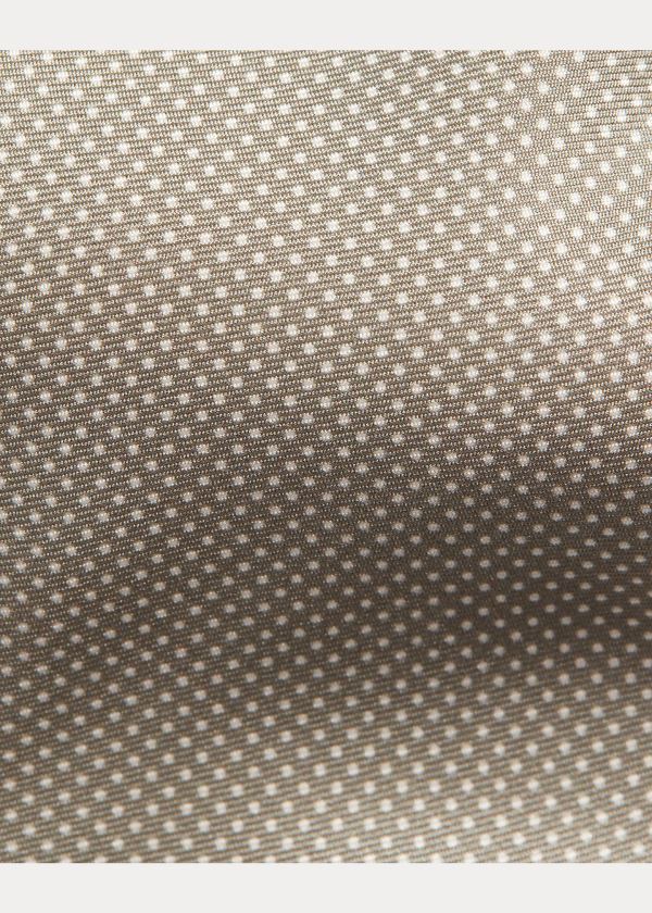 Ralph Lauren Pin Dot Silk Foulard Tie Šedé | 9nS8RbKW