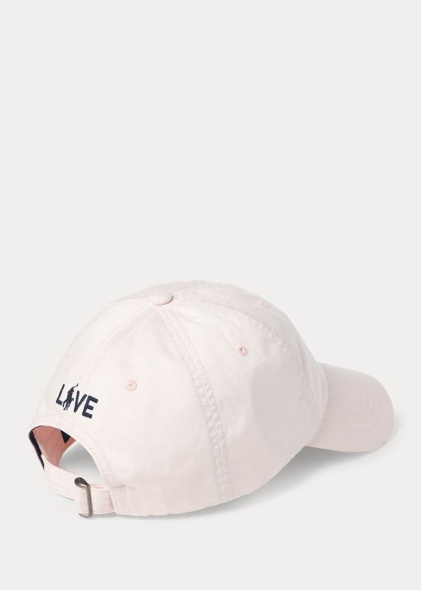 Ralph Lauren Pink Pony Bavlněné Ball Cap Růžové | T3d49eWX