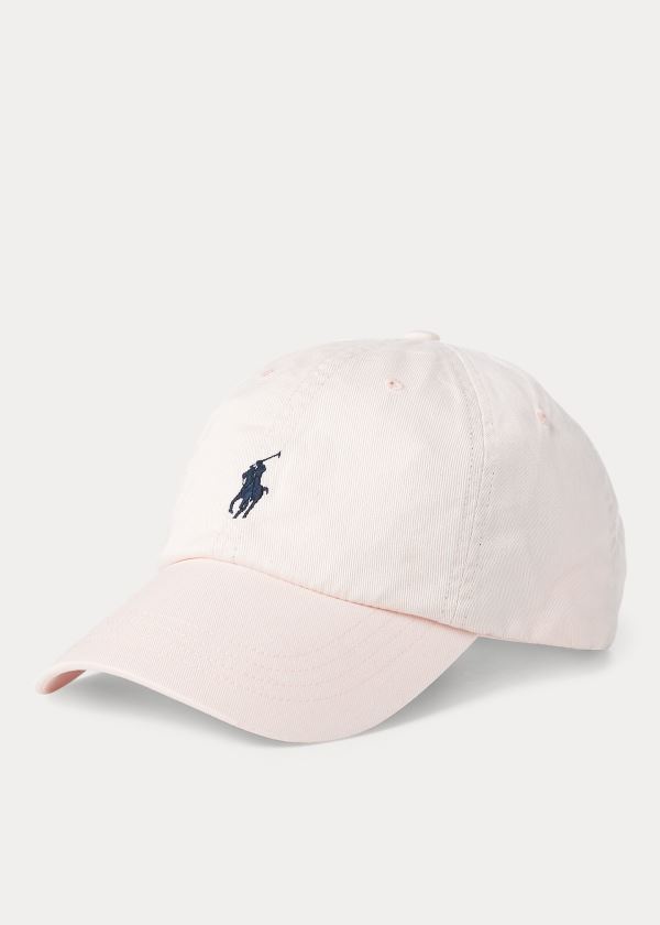 Ralph Lauren Pink Pony Bavlněné Ball Cap Růžové | T3d49eWX