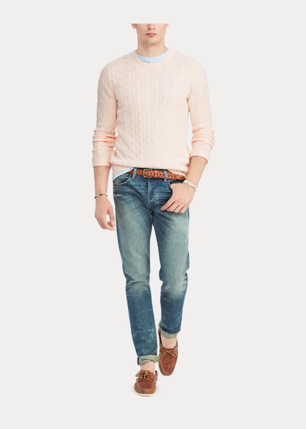 Ralph Lauren Pink Pony Cashmere Svetrové Růžové | iaIJDL4X