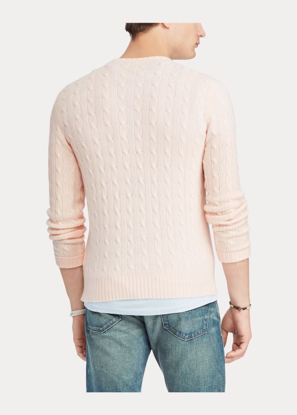 Ralph Lauren Pink Pony Cashmere Svetrové Růžové | iaIJDL4X
