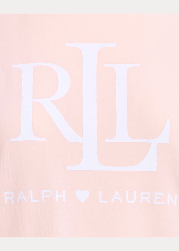 Ralph Lauren Pink Pony LRL Jersey Tee Růžové | NDO7nkxK