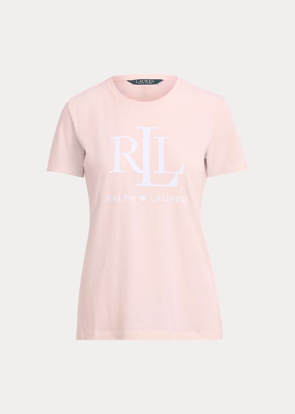 Ralph Lauren Pink Pony LRL Jersey Tee Růžové | NDO7nkxK