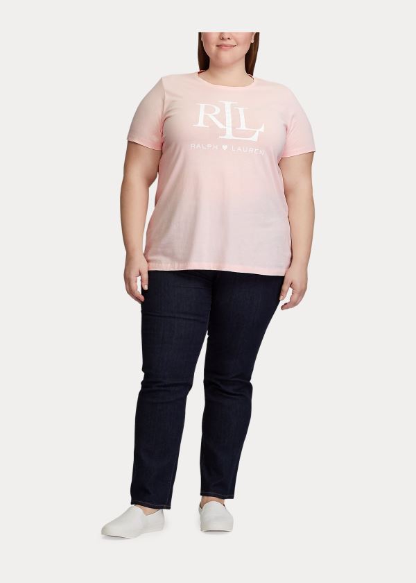 Ralph Lauren Pink Pony LRL Jersey Tee Růžové | yJMdb2lD
