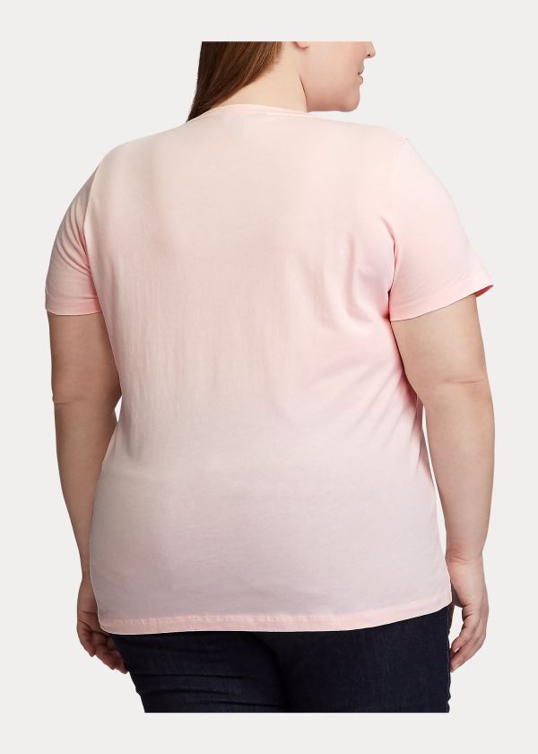 Ralph Lauren Pink Pony LRL Jersey Tee Růžové | yJMdb2lD