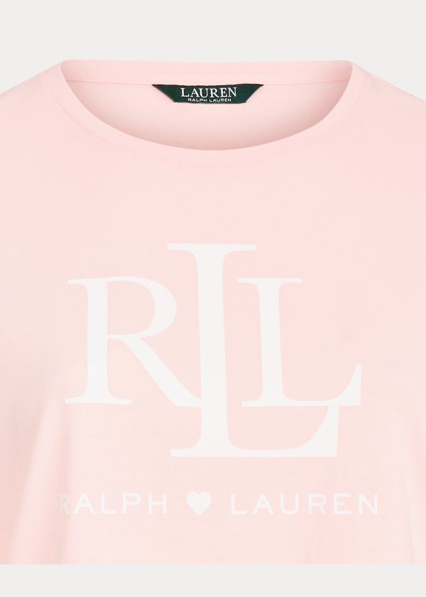 Ralph Lauren Pink Pony LRL Jersey Tee Růžové | yJMdb2lD