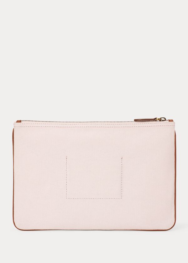 Ralph Lauren Pink Pony Love Platene Pouch Světle Růžové | h2GfJLgB