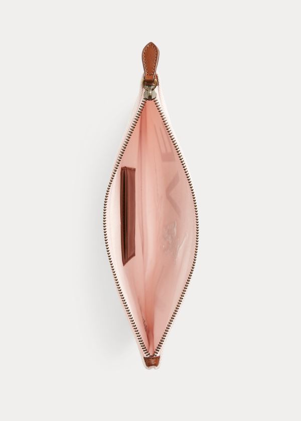 Ralph Lauren Pink Pony Love Platene Pouch Světle Růžové | h2GfJLgB