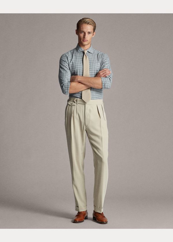 Ralph Lauren Plaid Flannel Shirt Šedé | znLeYzCF