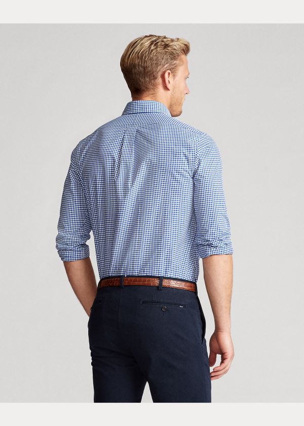 Ralph Lauren Plaid Poplin Shirt - All Fits Blankyt Bílé | wB1kbjdb