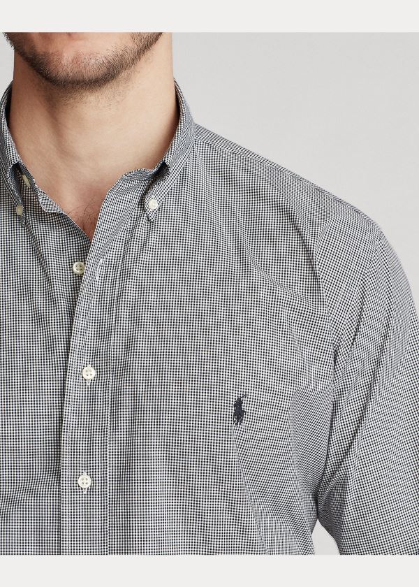 Ralph Lauren Plaid Poplin Shirt Šedé Bílé | jaobqOlh