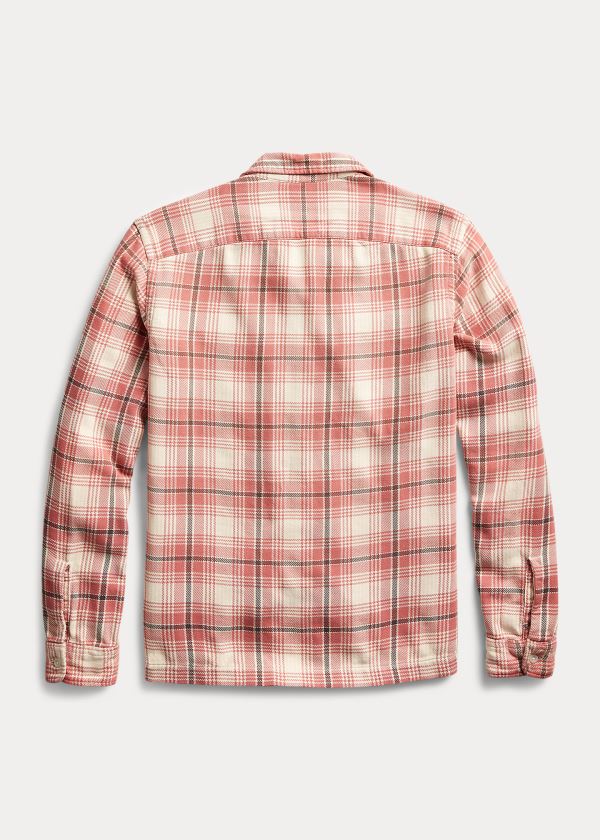 Ralph Lauren Plaid Twill Camp Shirt Červené | Vj9OAMFC