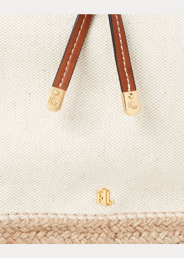 Ralph Lauren Platene Debby Drawstring Bag Krém Hnědé | rCkQ9jit