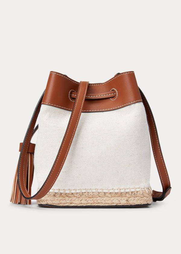 Ralph Lauren Platene Mini Debby Drawstring Krém Hnědé | VrkJJwgu